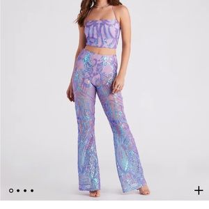 Windsor Purple Two-Piece Set